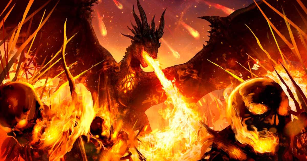 Nidhogg breathed chaos under Yggdrasil. Source: warmtail / Adobe Stock