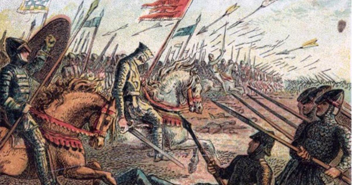 Norman dietary influences in England after the Battle of Hastings (pictured here) and the Norman Conquest.  Joseph Martin Kronheim (1810–96) / Public domain