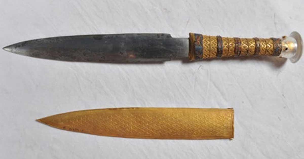 A new study has found that all iron tools from the Bronze Age, including King Tutankhamun's dagger, were made from meteoric metal. 