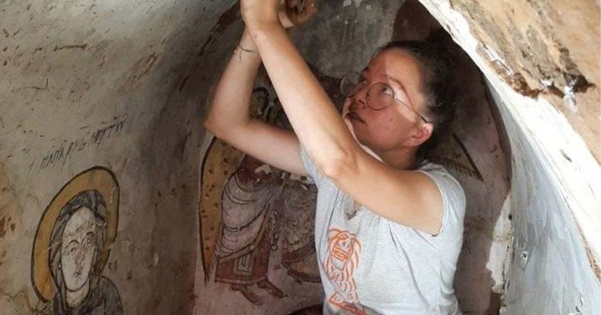 Scene with King David (Adrian Chlebowski/Polish Centre of Mediterranean Archaeology University of Warsaw)