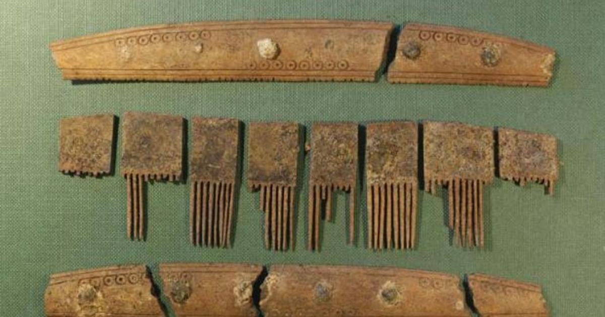 The comb was discovered in Ribe, West Denmark. 