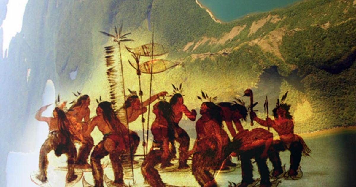 The Native American Legend of the Sleeping Giant and the Whiteman