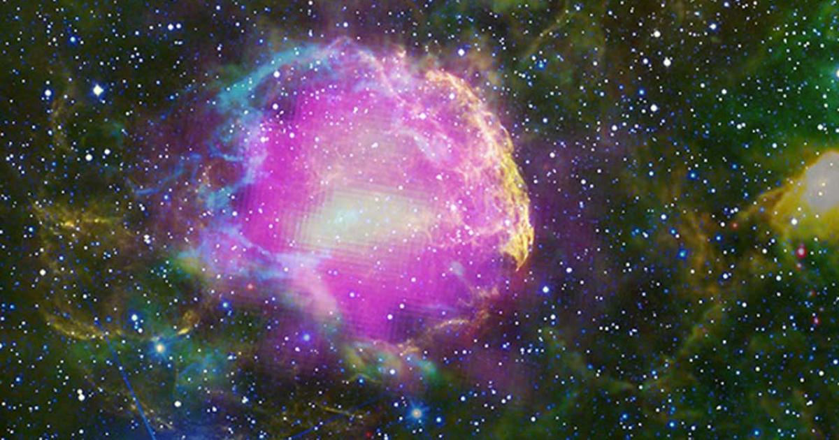 A supernova remnant