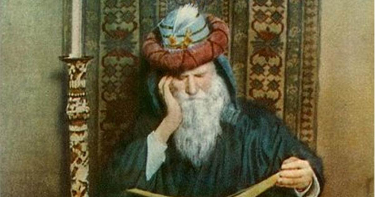 Omar Khayyam, ‘Earth Could Not Answer’ by Adelaide Hanscom Leeson.        Source: Public Domain