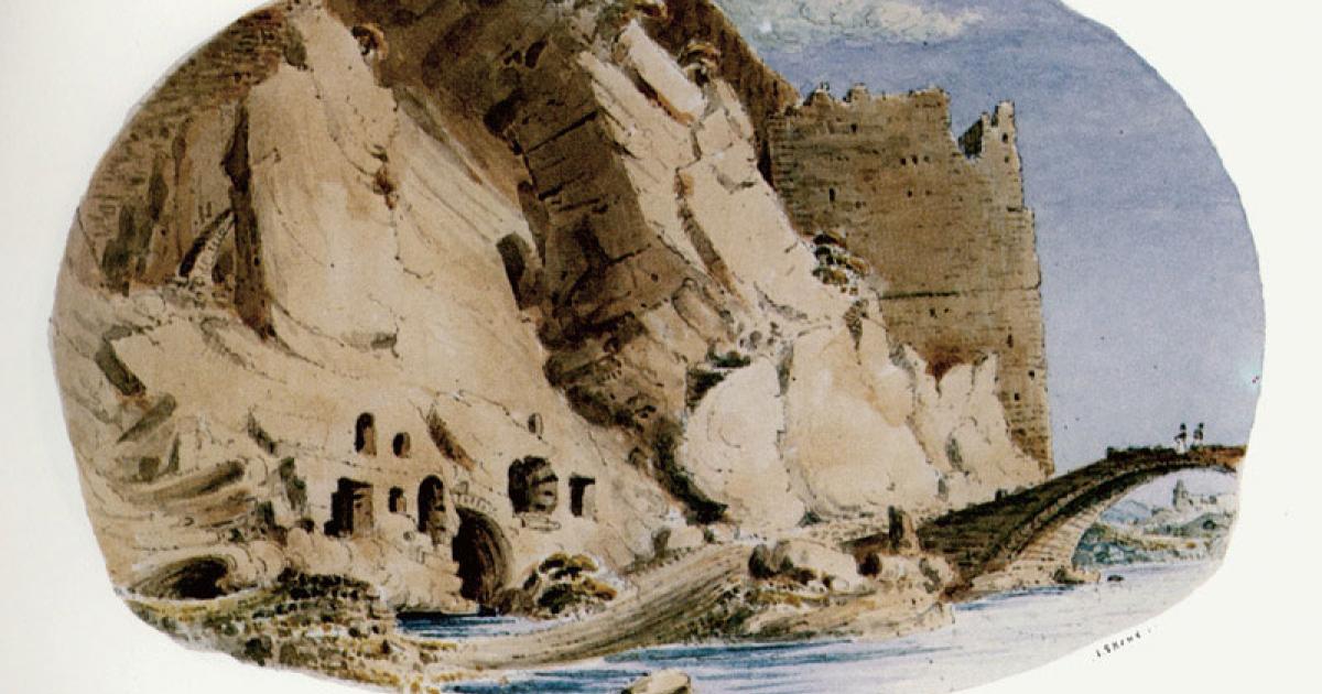 Oracular cavern of Trophonius by Skene James (1838-1845) (Public Domain)