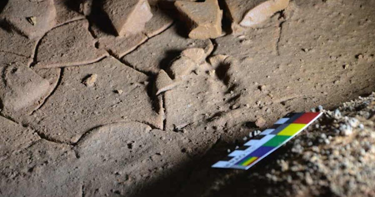 Paleolithic Age Footprints of Children Discovered in La Garma Cave