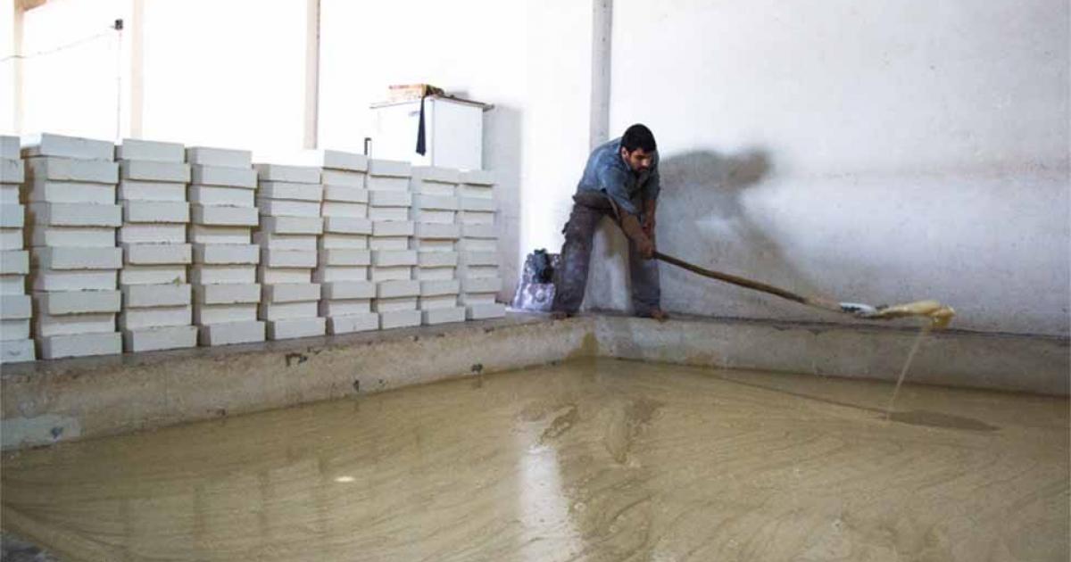 Traditional soap-making factory in Palestine. Source: Meysam Mah’abadi / CC by SA 4.0.