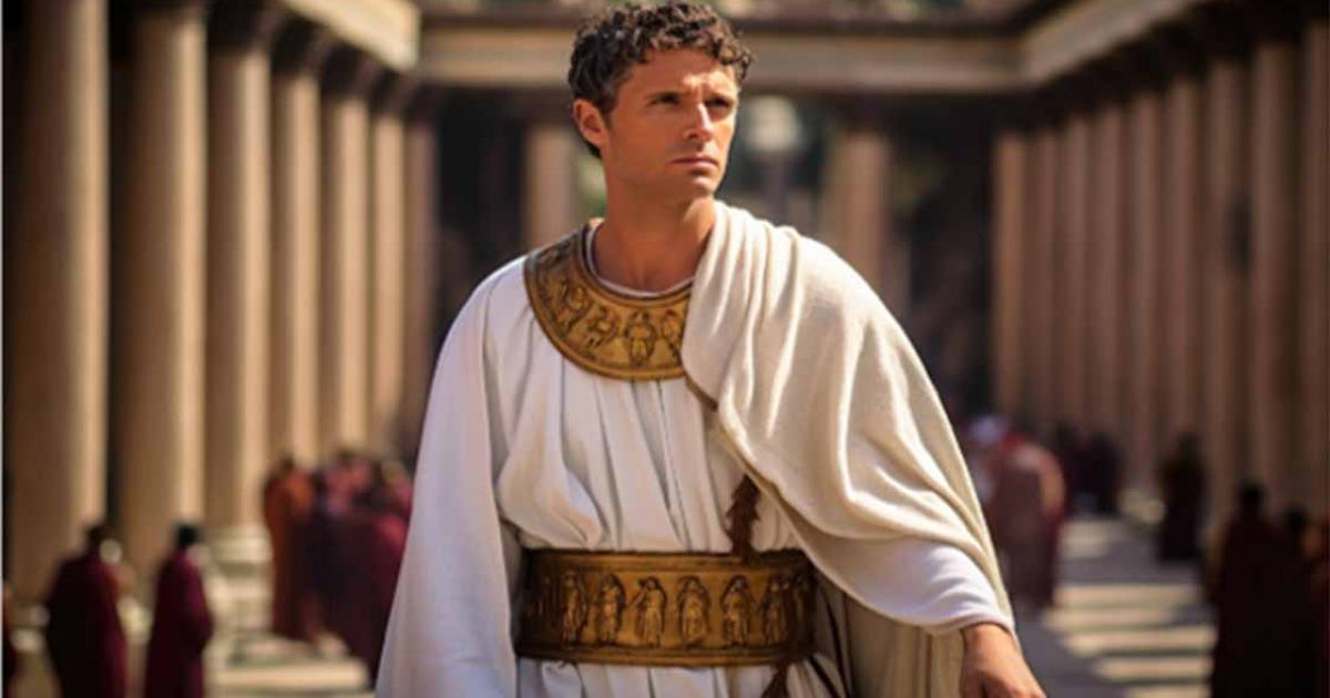 AI image of Emperor Augustus also known as the founder of the Roman Empire.  Source: Nevio/Adobe Stock