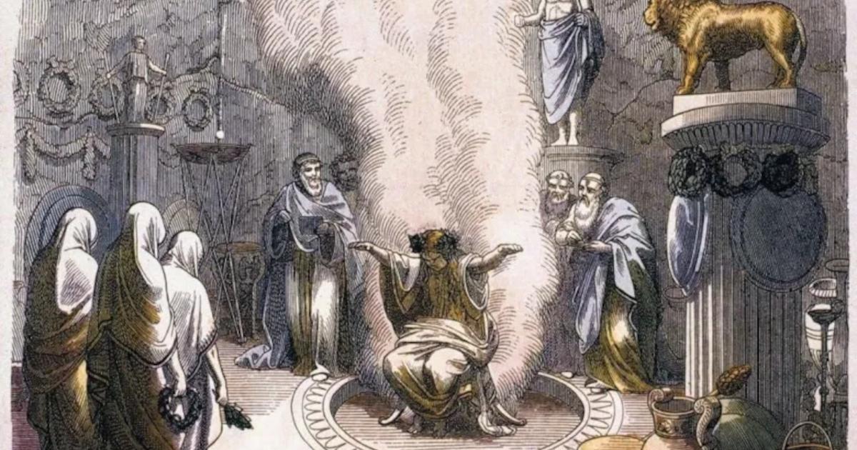 The Oracle at Delphi.