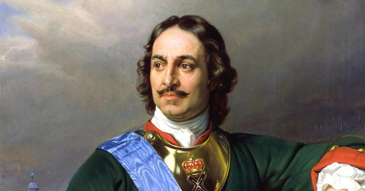 Portrait of Peter the Great. Source: Themadchopper / Public Domain.