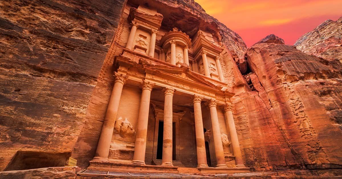 Petra, Jordan. Source: kanuman / Adobe Stock.