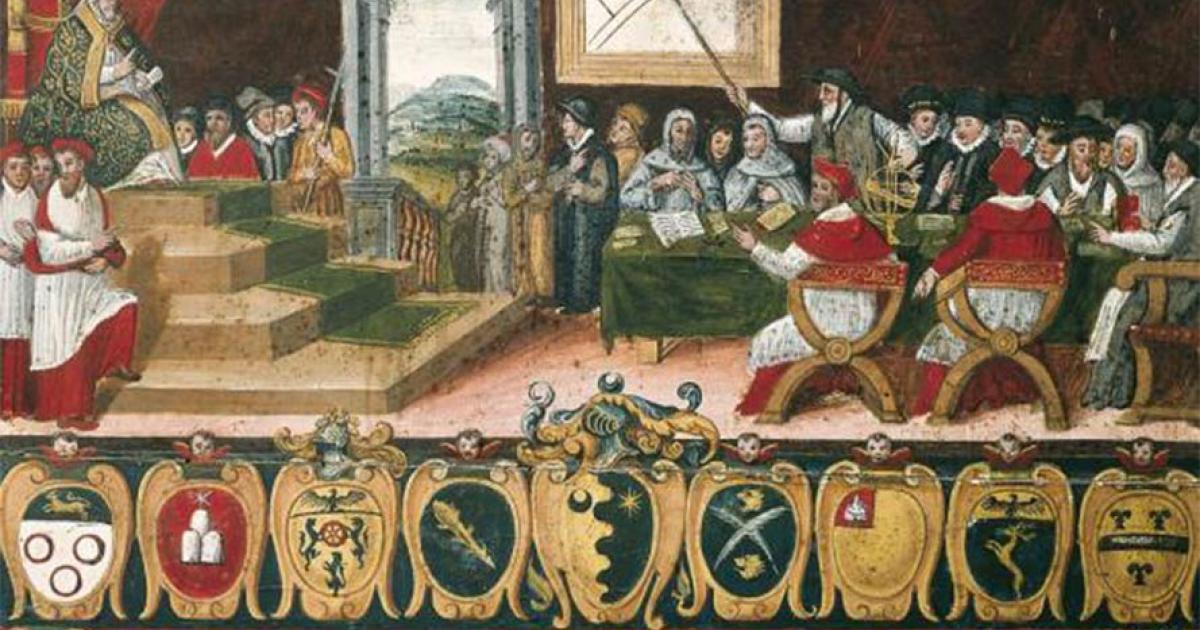 The Phantom Time Hypothesis questions the motives and outcomes of Pope Gregory XIII's commission to reform the Julian calendar in 1582                Source: Scipio Turaminus / Public domain