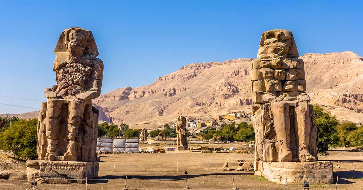 Colossi of Memnon. Source:  Leonid Andronov / Adobe Stock.