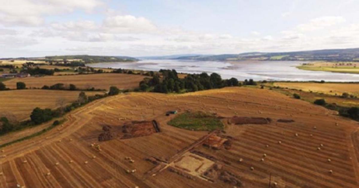 Large Pictish cemetery in The Black Isle. Credit: NOSAS/Tarradale Through Time / Andy Hickie