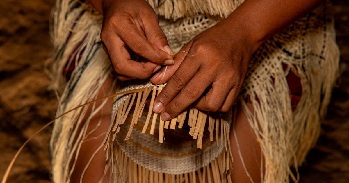 Basket weaving. Source: pinzonoob / Adobe Stock.