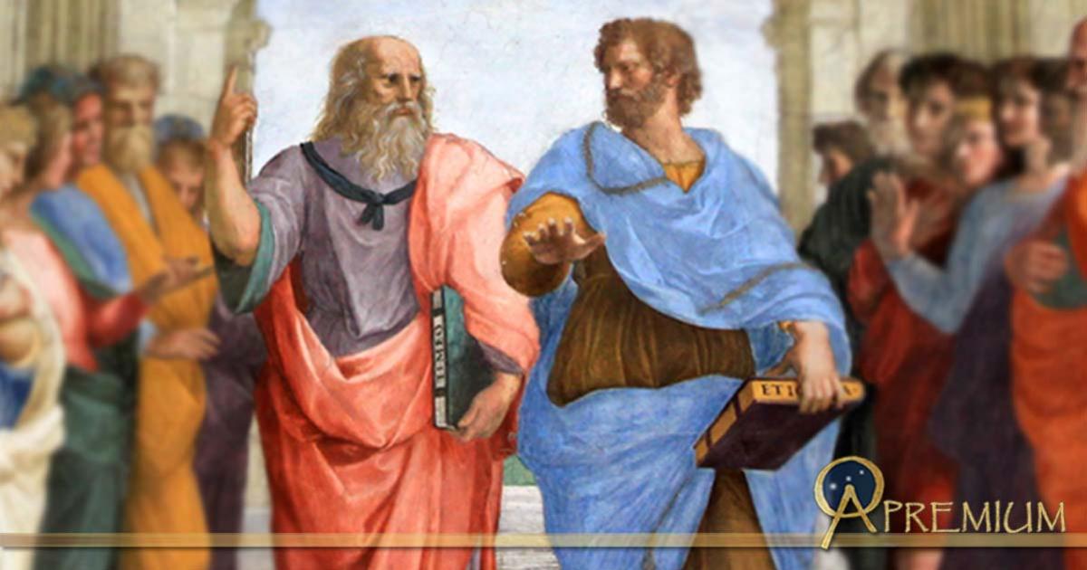 The School of Athens: Plato and Aristotle 