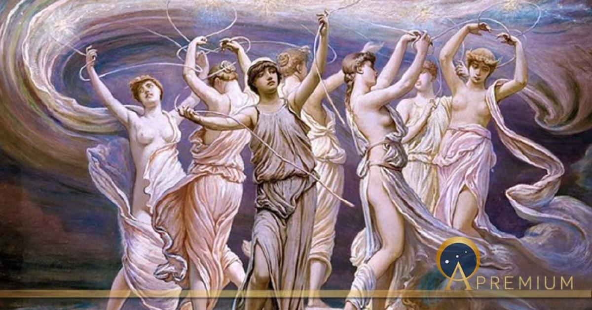 The Pleiades by Elihu Vedder (1885) Metropolitan Museum of Art (Public Domain)