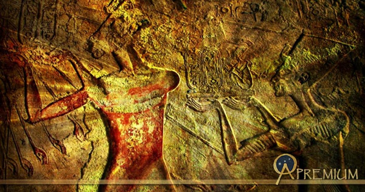 Was there a sinister plot to eliminate the Sun King? Egyptian relief, design by Anand Balaji. 