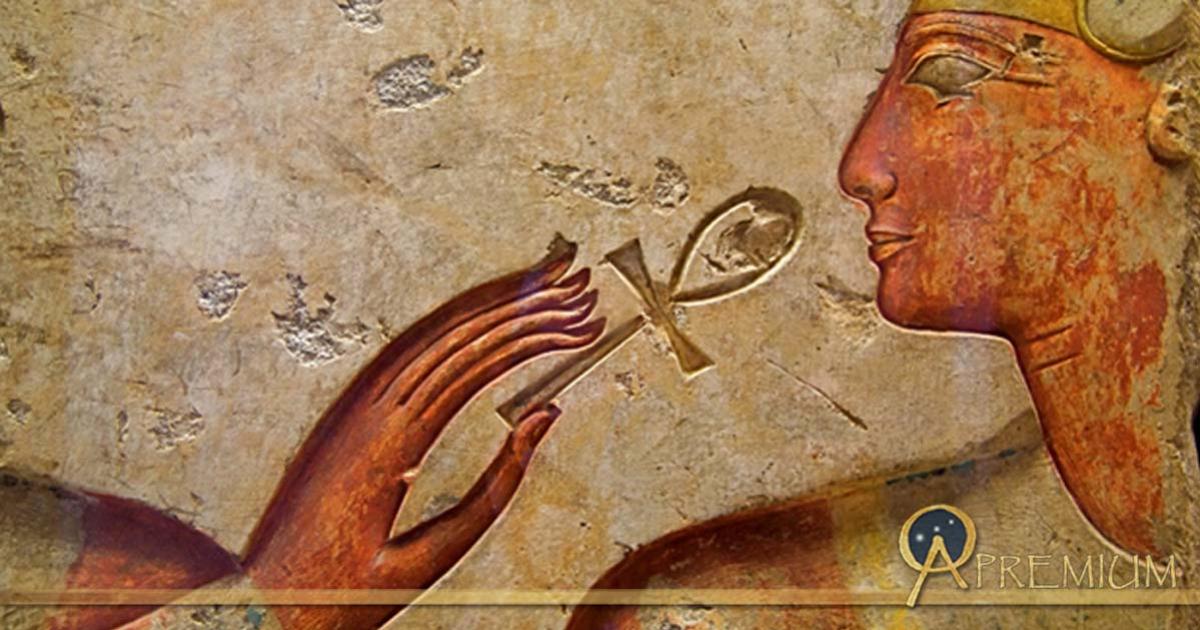 Relief, Ramses II among the Gods - Abydos 1275 BC 