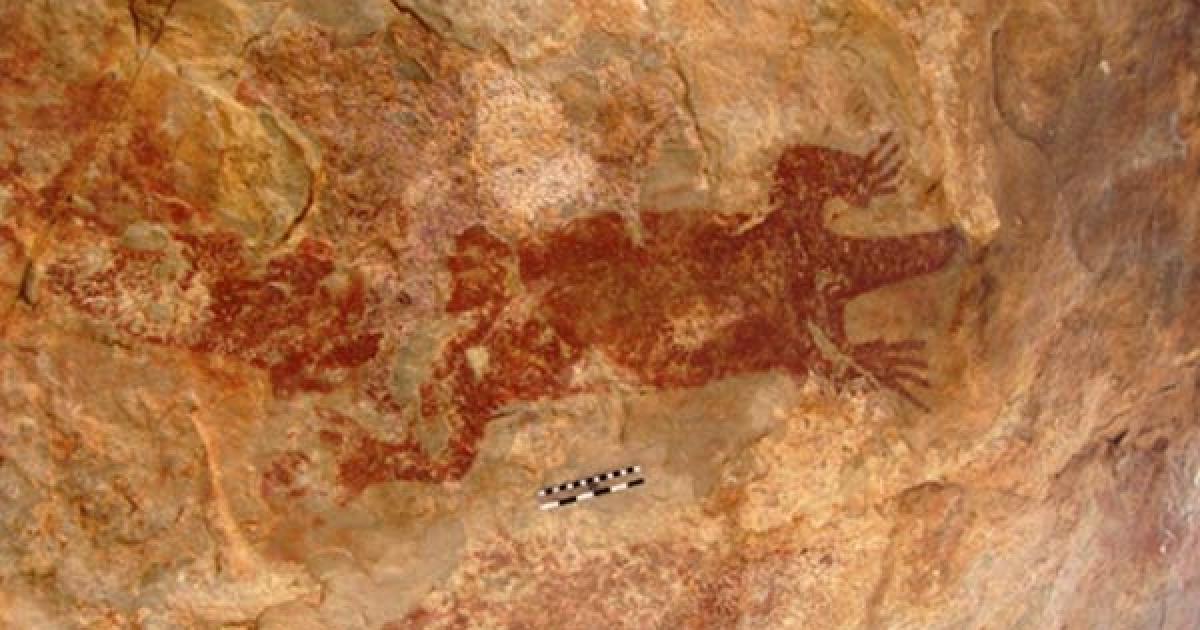 Pre-historic rock art in Kurnool, India 