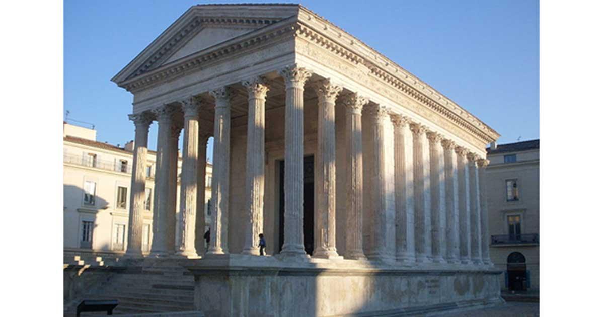 The Best Preserved Roman Temple? From Emperors to Founding Fathers, Elite Connections Maintained the Maison Carrée