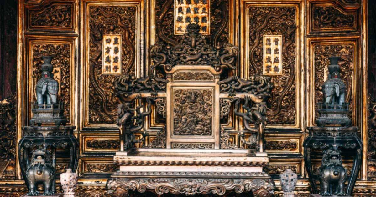 Shenyang Imperial Palace (Mukden Palace) was the former imperial palace of the early Manchu-led Qing dynasty and UNESCO world heritage site built 400 years ago in Shenyang, China. Source: EcoSpace/Adobe Stock      