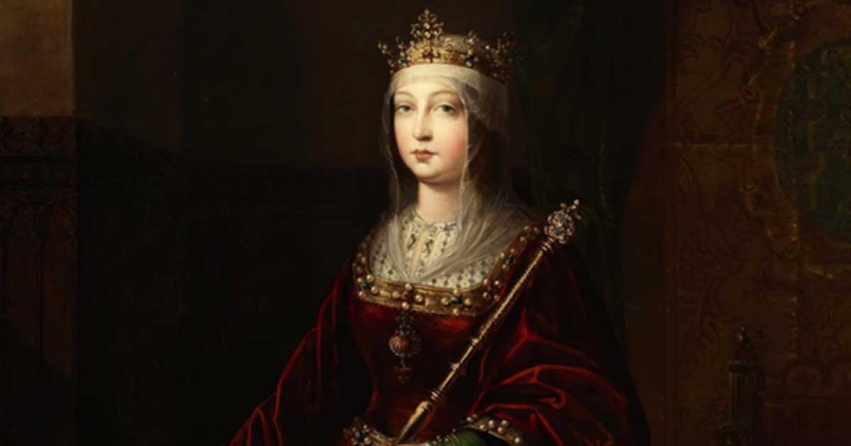 Posthumous portrait of Queen Isabella I of Castile.