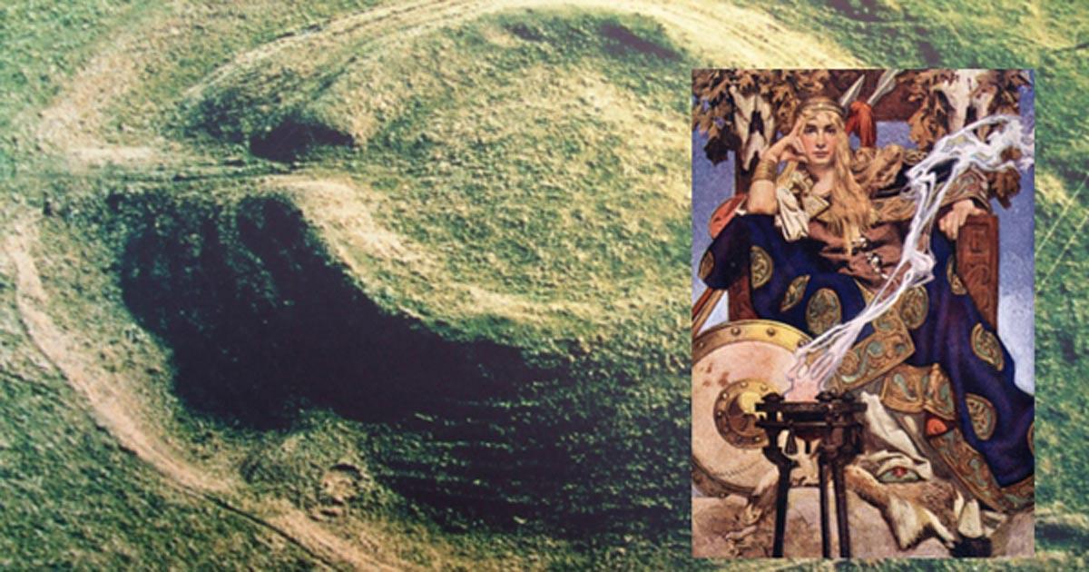 The Rathcroghan mound 