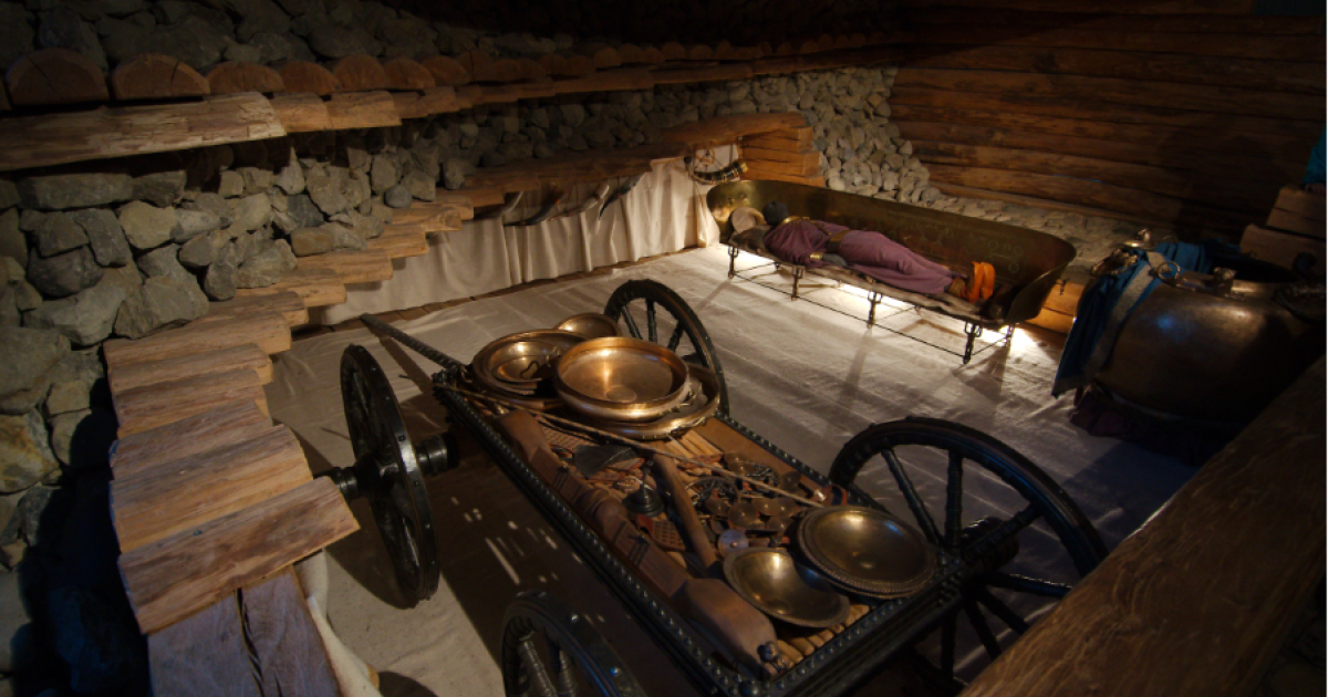 Reconstruction of an elite Iron Age Celtic wagon burial