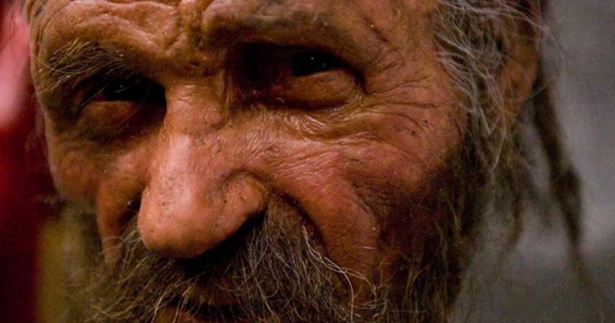 Reconstruction of the face of Ötzi 