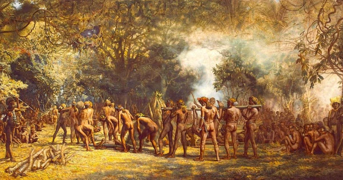 Representation of cannibalism in the Caribbean