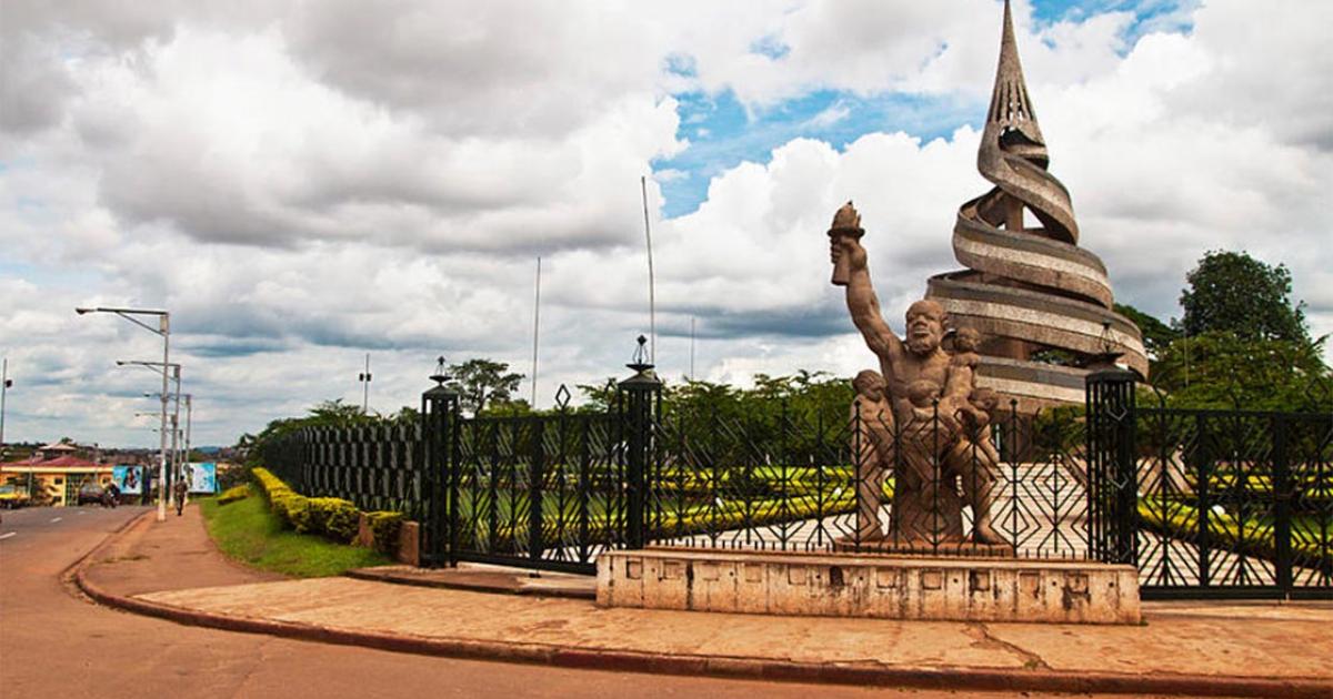 Reunification Monument, Yaoundé, Cameroon          Source: Ngnogue.Z