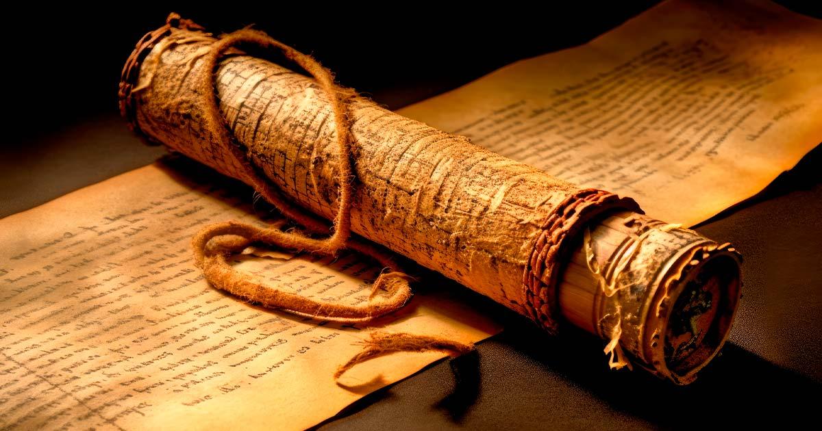 Ancient biblical text. Source:  SVasco / Adobe Stock.