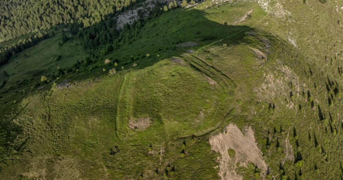 Roman Camp Discovered High in the Swiss Alps 