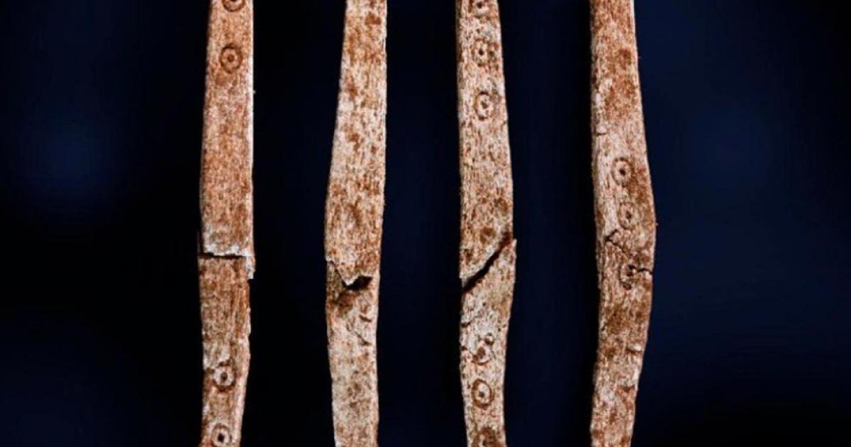 Four-sided die from a Roman game found in Norway.            Source: University of Bergen