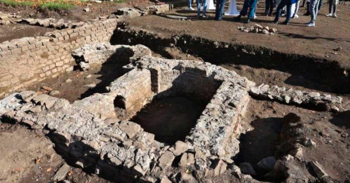 This 2,000-year-old villa had luxurious ancient Roman underfloor heating. Source: Karl-Josef Hildenbrand/dpa