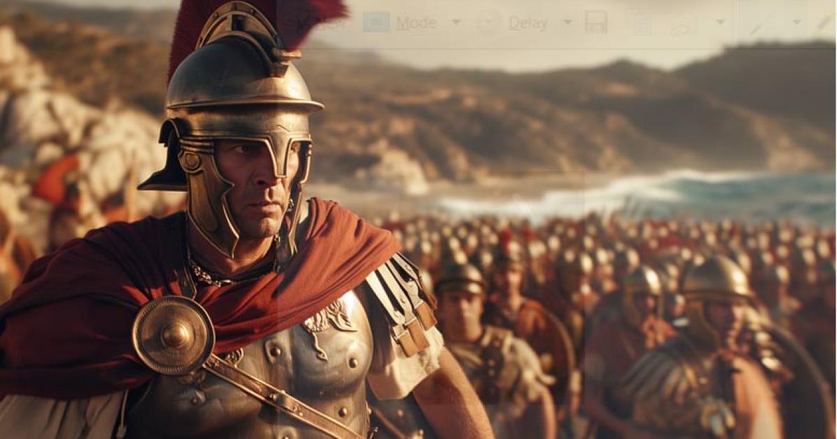 Roman legions awaiting their salary.	Source: Pillow Productions/Adobe Stock