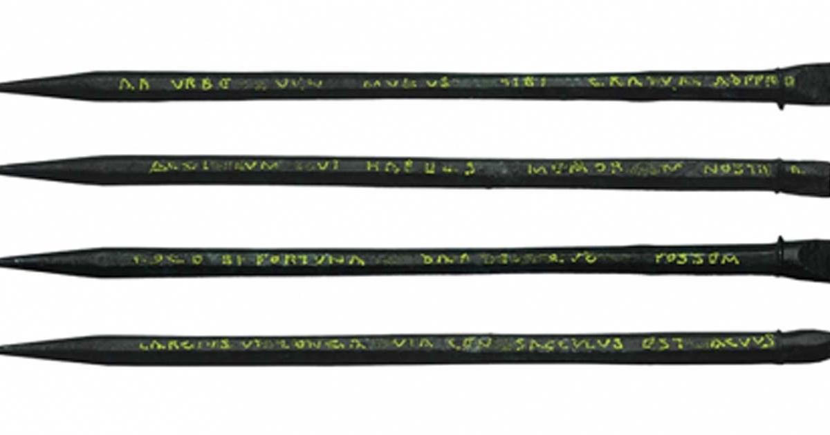Stylus with old Roman joke found in London.	