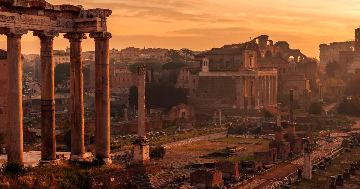 Rome, Italy: The Roman Forum. Source: krivinis/Adobe Stock