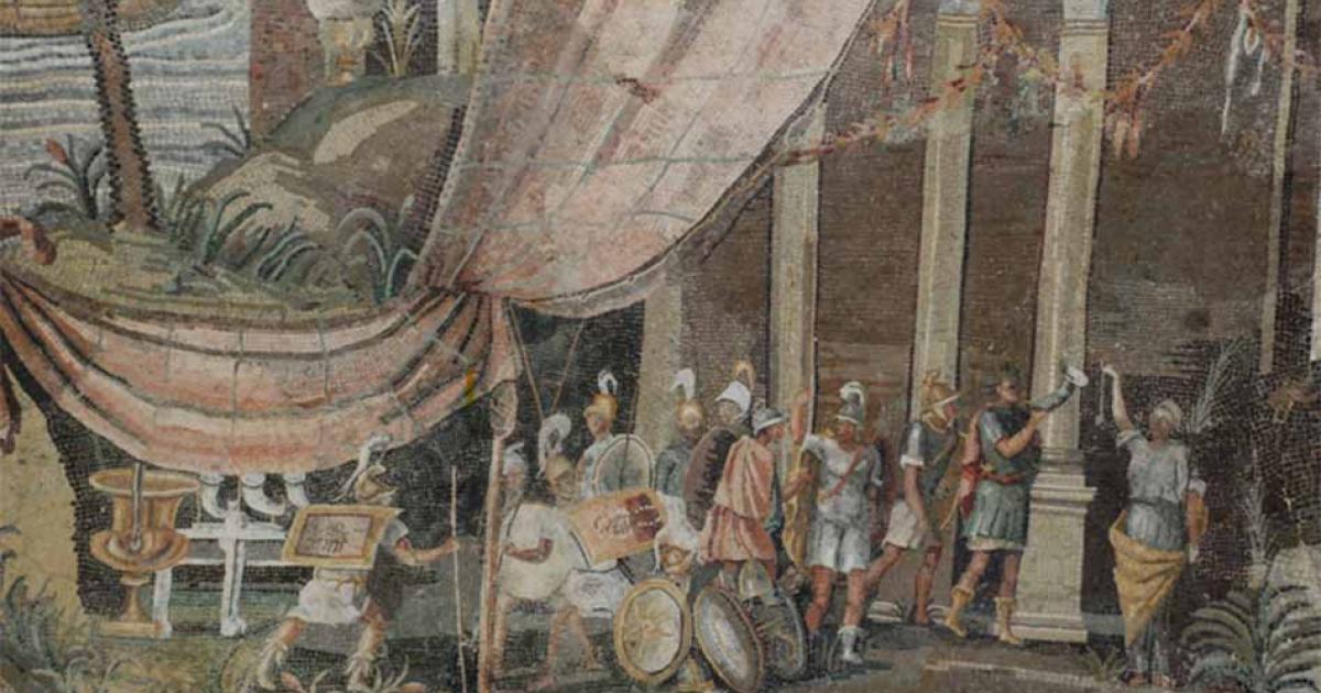 Nile mosaic in Palestrina      Source: CC BY-SA 3.0