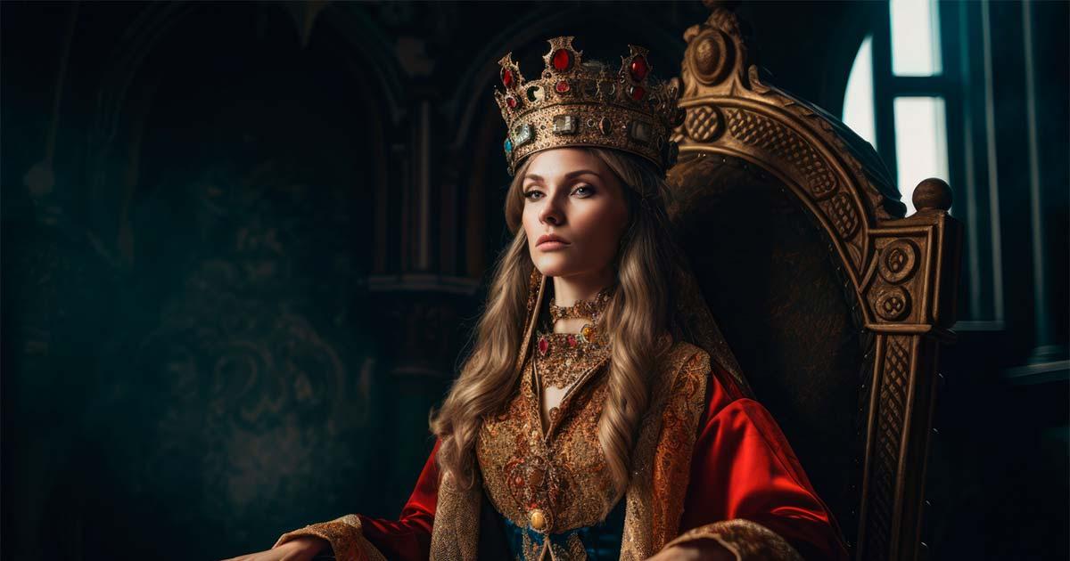 Medieval Queen. Source: aicandy / Adobe Stock.