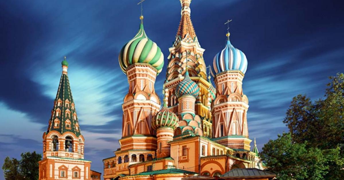 St Basils Cathedral Inside