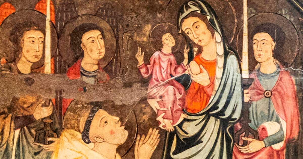 The Virgin Mary Squirted Saint Bernard with Breast Milk Ancient Origins