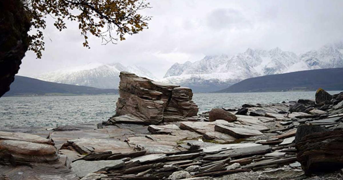 A seida (worshiped stone) Tromsø, Norway.
