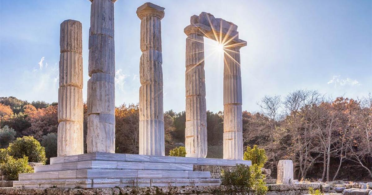 Temple at Samothrace, Greece         Source: Evgeni Dinev / Adobe Stock