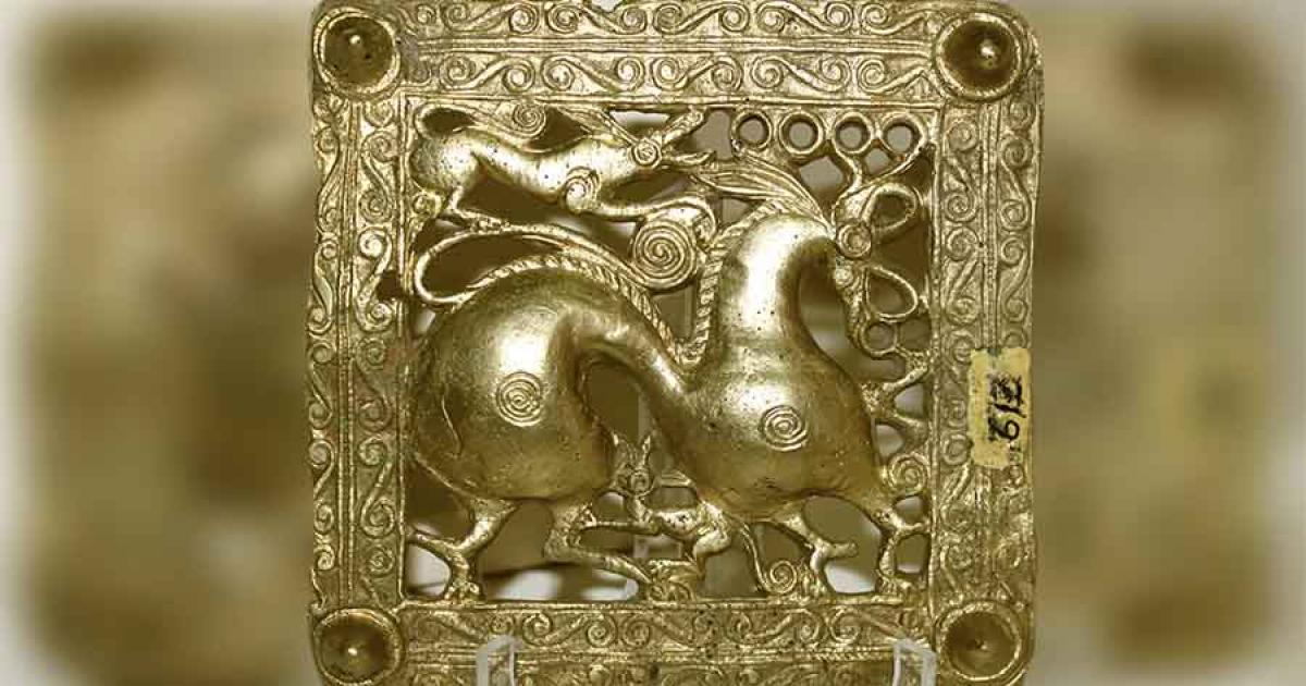 Scythian belt buckle