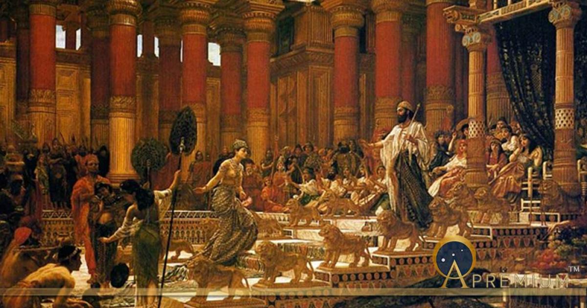 The Visit of the Queen of Sheba to King Solomon by Edward Poynter (1890