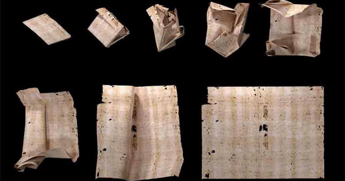 Sealed Letter Virtually Unfolded to Reveal Forgotten Renaissance Story