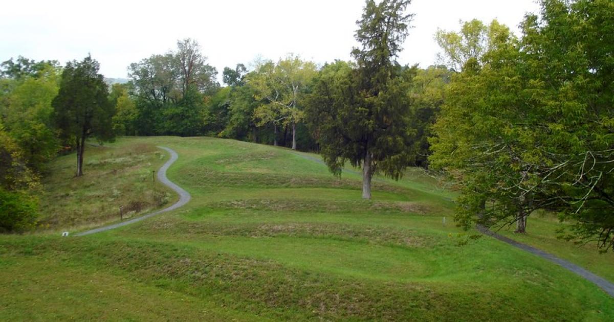 Serpent Mound in Ohio, USA