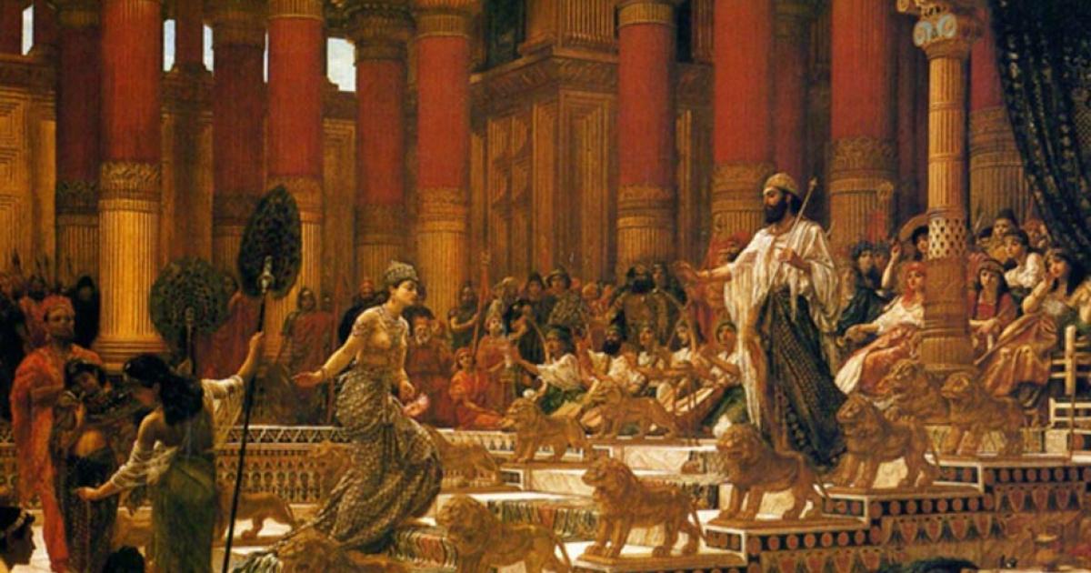 The Visit of the Queen of Sheba to King Solomon 